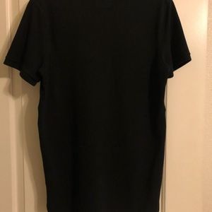 Abercrombie & Fitch men's black polo style shirt